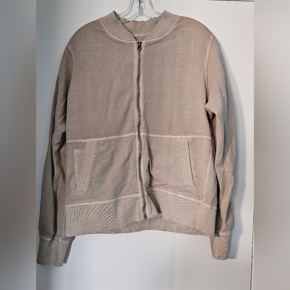 Athleta Farallon Full Zip Bomber Jacket